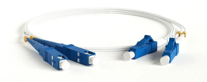 Патч-корд волоконно-оптический (шнур) SM 9/125 (G.657), LC/UPC-SC/UPC, 2.0 мм, duplex, LSZH, 3м Hyperline