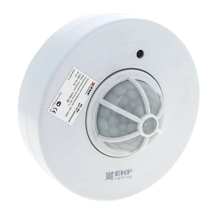 ИК датчик движения 360° до 8м IP20 MS-28A EKF PROxima потолочный