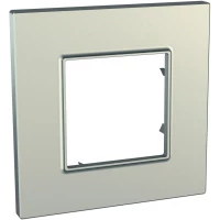 РАМКА UNICA QUADRO 1 МЕСТО ТИТАН