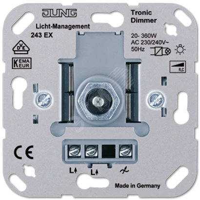 Диммер роторный TRONIC, 20-360W