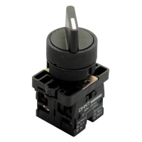 Переключатель NP2-BD34,  3 положения с фиксацией,  2НЗ IP40  (CHINT)