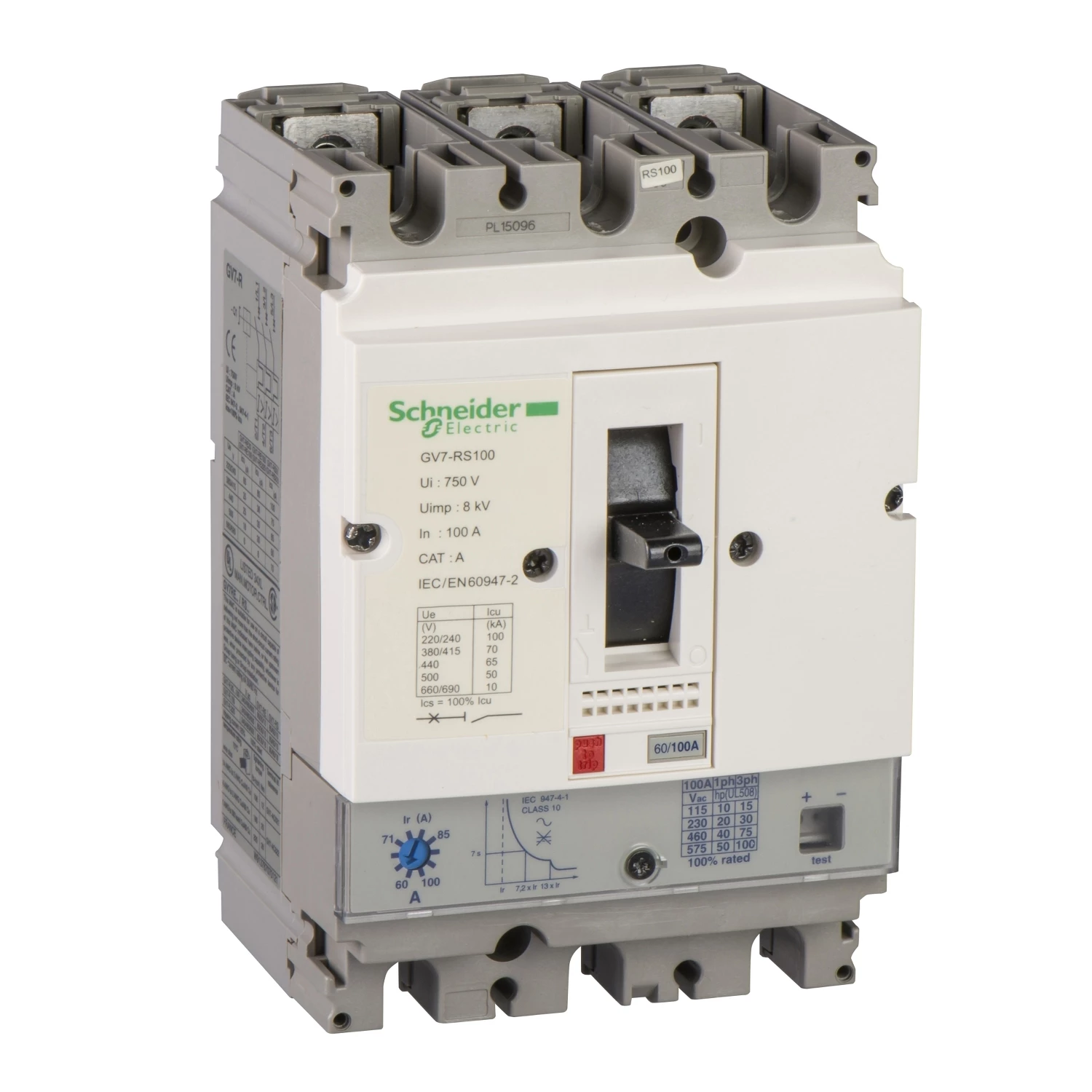 Автоматический выключатель с комбинированным расцепителем 12-20А 36КА Schneider Electric GV7RE40