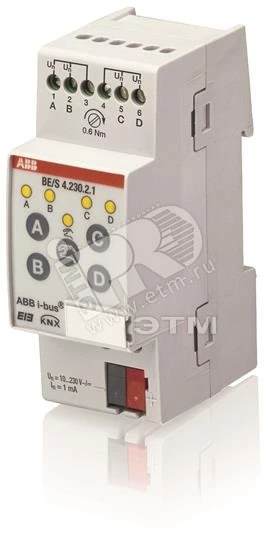 BE/S4,230,2,1 Вход бинарный, 4-канальный, 10-220В